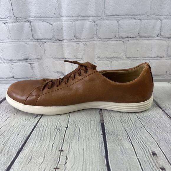 Cole Haan Sneakers Mens 11M Grand Crosscourt II Brown Casual Shoe Comfort C26521 - Picture 8 of 11